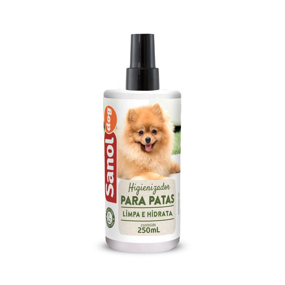 Limpa Patas Sanol Dog para Cães 250ml