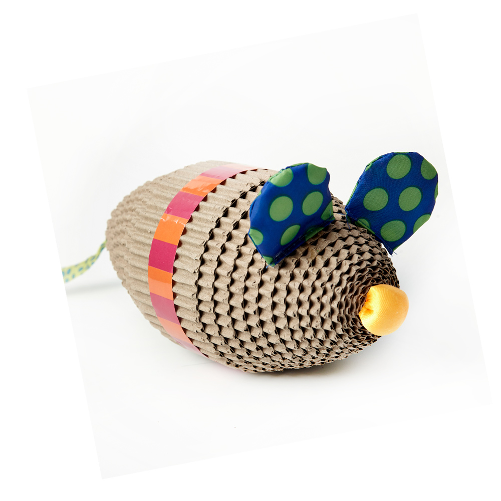 Brinquedo Chalesco Mouse Scracth para Gatos