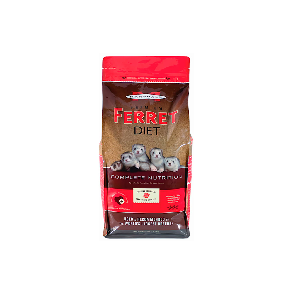Alimento Marshall Premium Diet para Ferret 2,720 kg