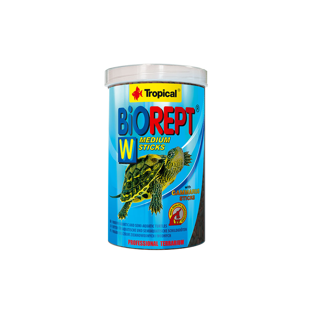 Ração Tropical Biorept W para Tartarugas Aquáticas e Lamaçal
