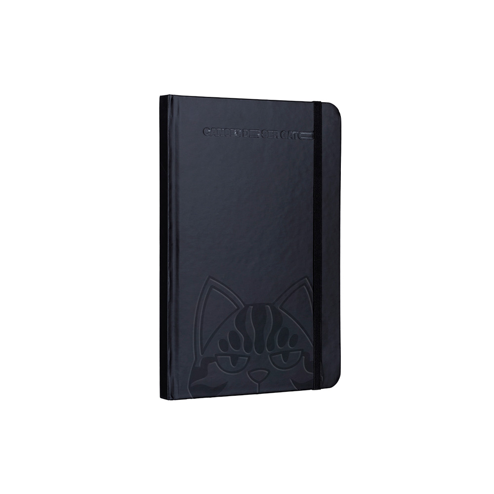 Caderneta Cansei de Ser Gato Moleskine Preto CEO Chico