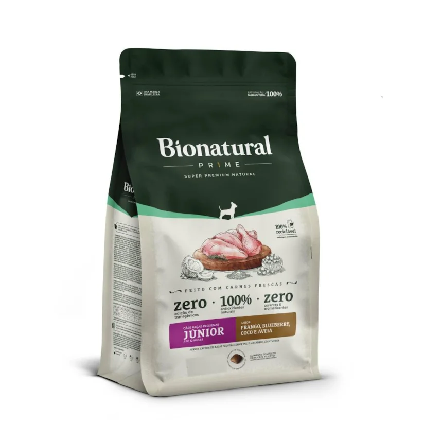 Ração Special Dog Bionatural Prime Raças Pequenas Junior Frango 2,5kg