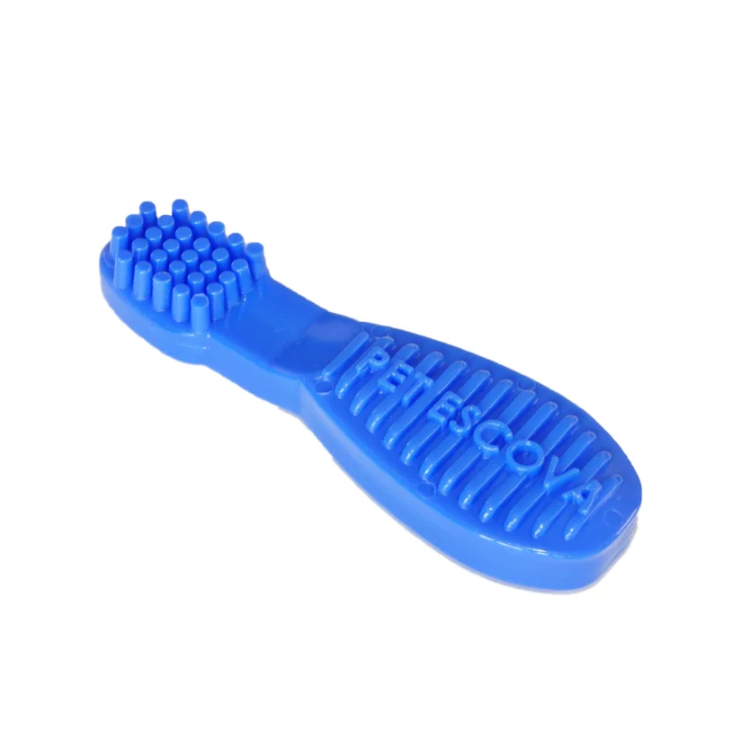Brinquedo Cães Pet Games Mordedor Pet Escova Azul 16cm. Tam.M