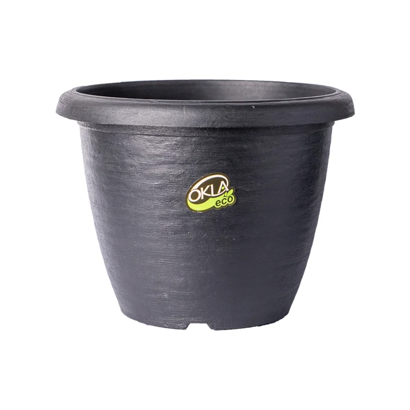 Vaso para Plantas Preto 2,7L