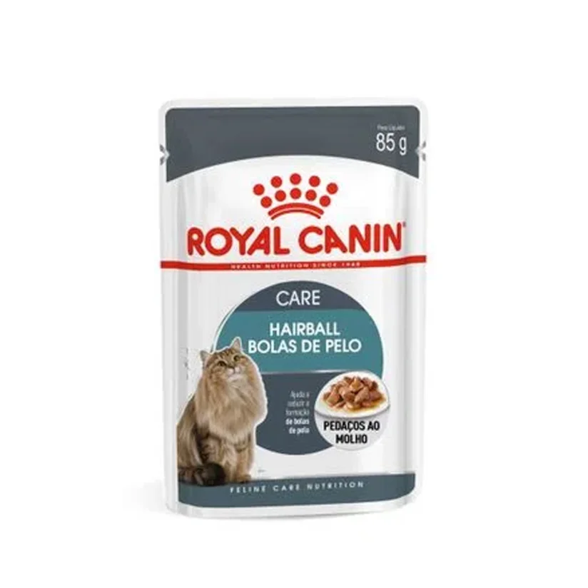 Ração Royal Canin Gatos Hairball Care Sachê 85g