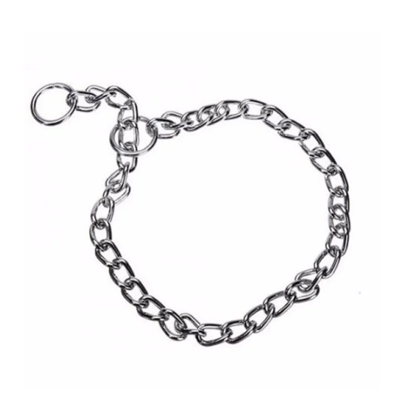 Colar Cães São Pet Enforcador Elo Torcido 70x0,4cm
