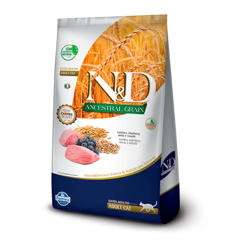 Ração N&D Ancestral Gatos Adultos Cordeiro 400g