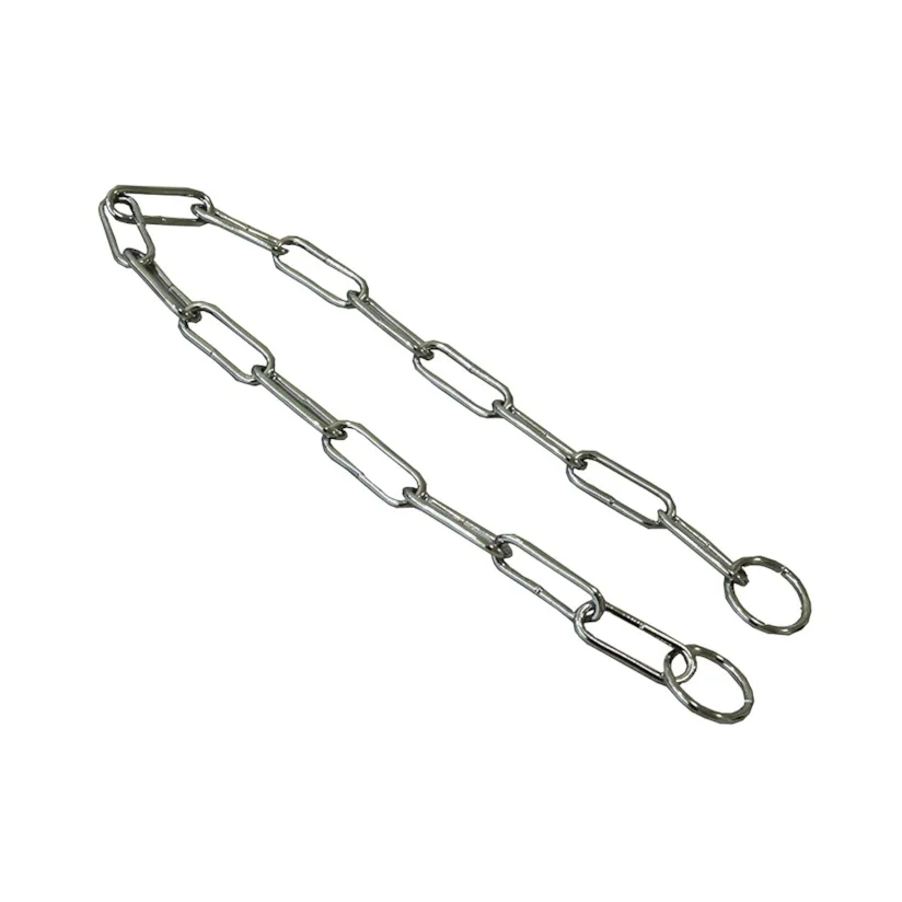 Colar Cães São Pet Enforcador Elo Longo 60x0,4cm
