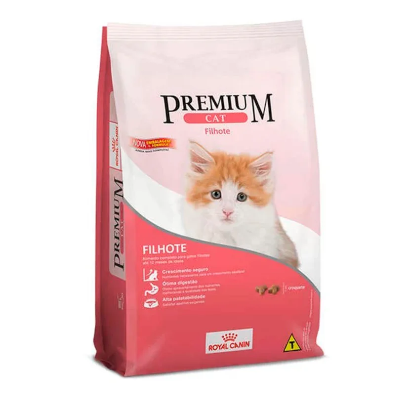 Ração Royal Canin Gatos Premium Cat Filhotes 10,1kg