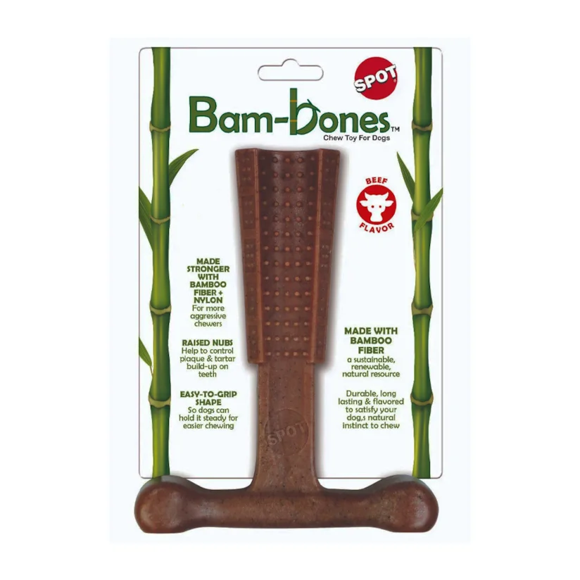 Brinquedo Cães Jambo Mordedor T Bambobone Carne Pequeno