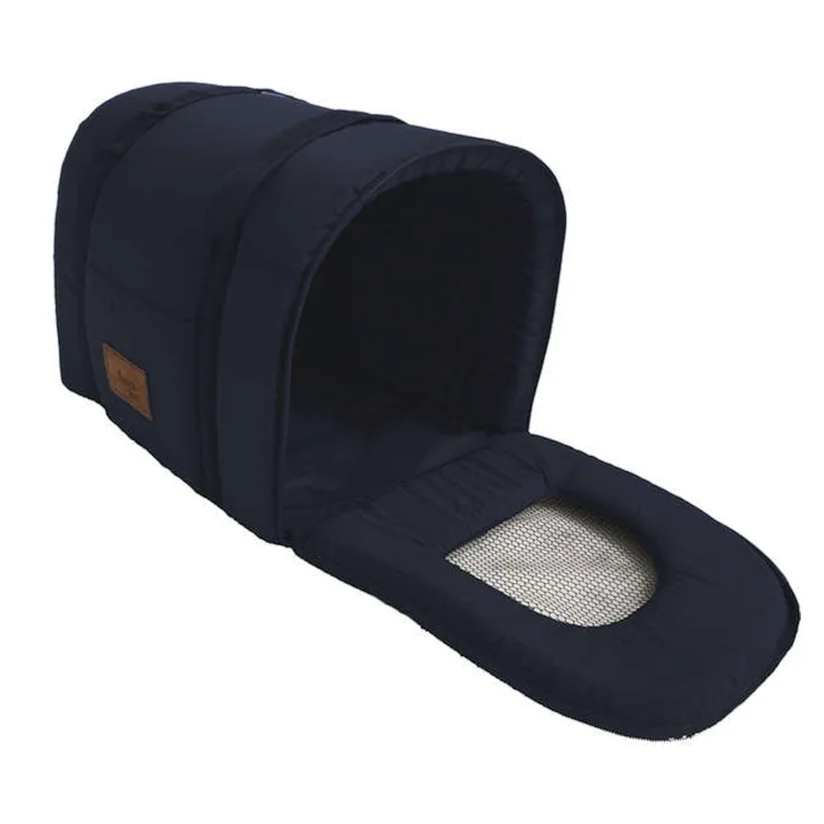Bolsa Transporte Cães e Gatos Fábrica Pet Matelasse Azul M