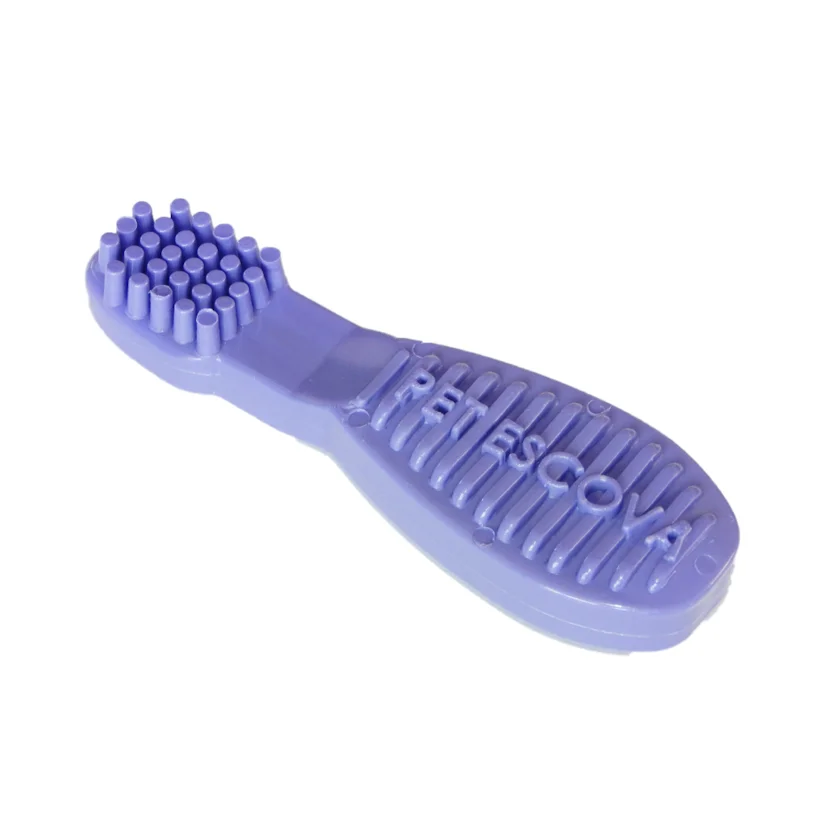 Brinquedo Cães Pet Games Mordedor Pet Escova Lilas 16cm. Tam.M