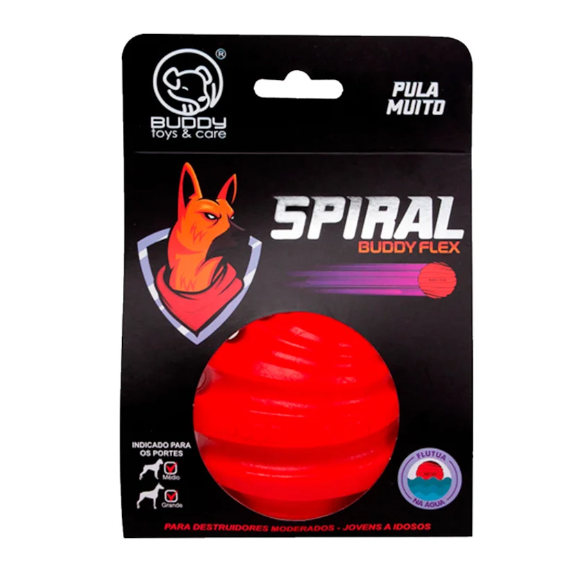 Brinquedo Cães Buddy Toys Spiral Flex