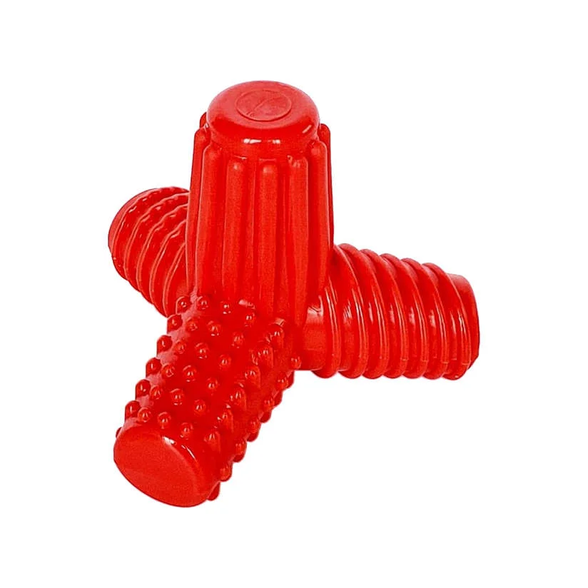 Brinquedo Cães Pet Games Mordedor 4 Dogs Nylon Vermelho Tam.PP