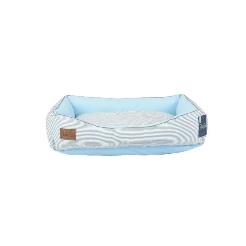 Cama Tutelo Listrada Azul G
