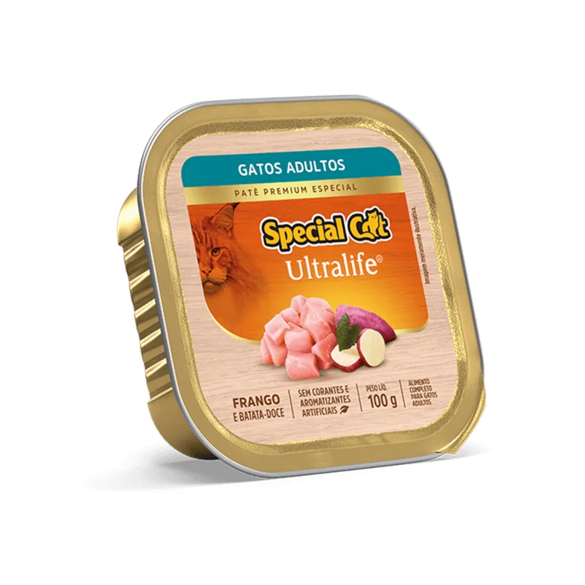 Ração Special Cat Pate Gatos Adultos Frango 100g